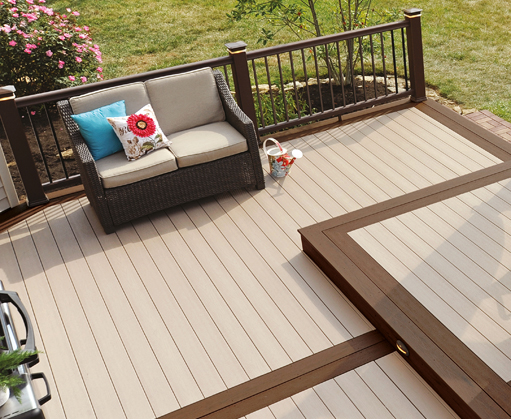 deck decks timbertech decking tone composite dark boards garden stain border coloured toned railing terrain easyclean colors outdoor staining uses